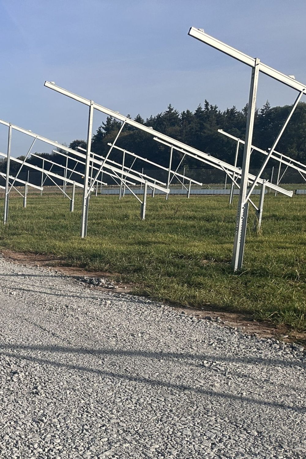 Baustelle Fachbereich Solarengerie (Solarpark)